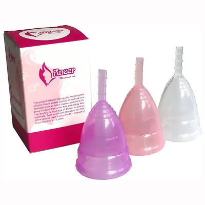 Menstrual Cups OTBBA 2 Pack Pre Childbirth Soft Period Cup Alternative Tampons • $6.29