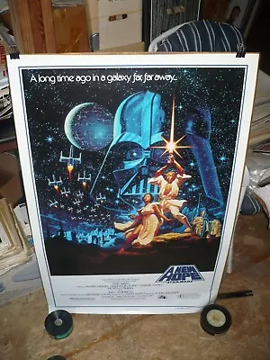 STAR WARS IV A NEW HOPE Orig Rolled 15th Anniv  1-sh  B  / Movie Poster - 1992 • $200