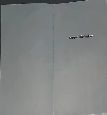 Create & Craft 24 VELLUM INSERTS Silver Foil Happy Birthday Congratulations Love • £3.46