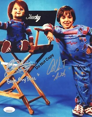 ALEX VINCENT EDAN GROSS Signed 8x10 Photo GOOD GUYS DOLL Voice Child’s Play JSA • $127.74