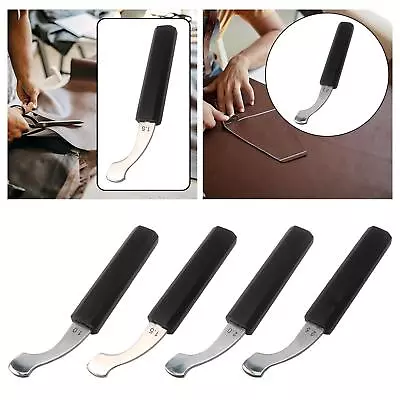 Leather Edge Leather Craft Edge Holder Wooden Handle Skiving Edger • $15.01