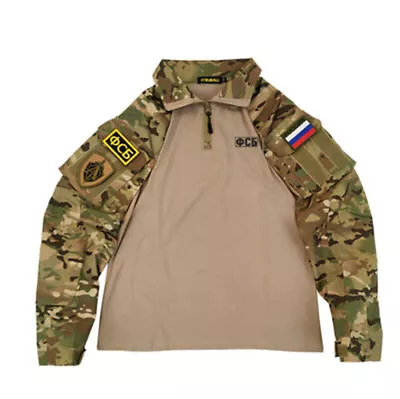 Russia G3 Tactical Troop Camo Men Long Sleeve Outdoor Sport Suit Coat Jacket • $50.63