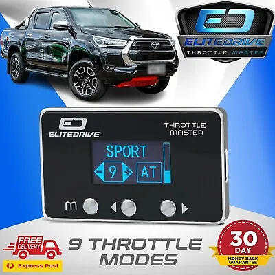 EliteDrive Throttle Controller For Toyota Hilux N80 2015 - 2023 - 9 Modes • $219