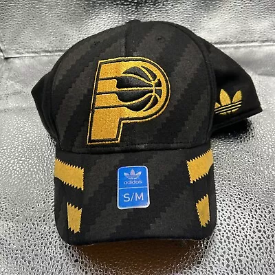 Adidas Indiana Pacers NBA Hat Black Size S Small Indianapolis • $18.95