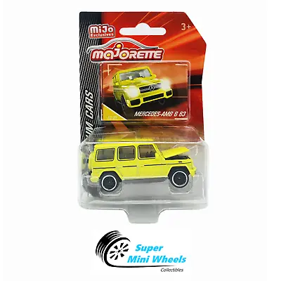 Majorette Mercedes-AMG G 63 (Yellow) Premium Cars 1:64 Mijo Exclusives  • $4.50