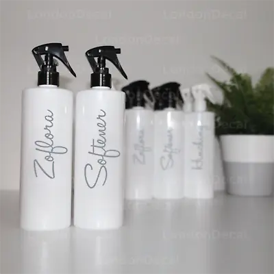 ZOFLORA AND SOFTENER - Mrs Hinch Inspired Spray Bottle Decals (Type 1) • £2.99