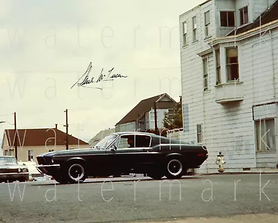 Steve McQueen Bullitt Signed 8X10 Photo Picture Poster Wall Art Autograph RP  5 • $16.99