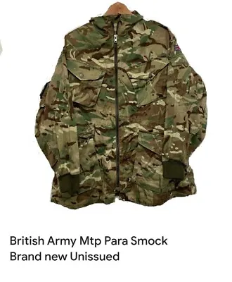 British Army Parachutist Smock MTP. Genuine Issue Still In Original Plastic Bag • £110