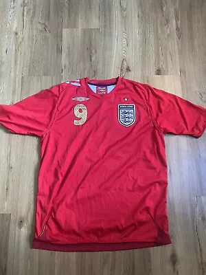 England Football Shirt 06-08 Original Umbro Rooney • £9.99