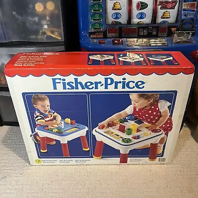 Fisher Price 1994 Baby Activity Table Sealed Vintage 90s • £45