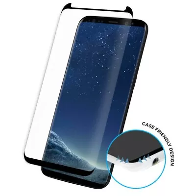 Film Glass Tempered Curved For Samsung Galaxy S8 Slide Protection S 8 • $3.51