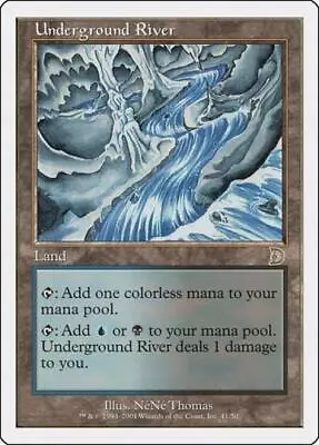 MTG Underground River Near Mint Normal Promos: Deckmasters Garfield Vs Finkel • $6.99