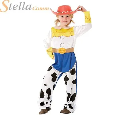 £21.99 • Buy Disney Toy Story Jessie Deluxe Fancy Dress Costume Cowboy Cowgirl Kids Girls