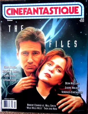 Cinefantastique Magazine The X-files Wild Wild West Ex Condition • £4.99