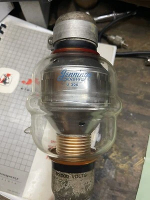 $150 • Buy JENNINGS U300 VACUUM VARIABLE CAPACITOR  10pf - 330pf RANGE @ 10,000 VOLT