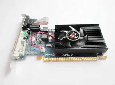 Amd HD 7450 2GB DDR3 DVI HDMI VGA PCI Graphics Card • $31