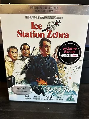 Ice Station Zebra Blu Ray Premium Collection UK Release NEW & SEALED • £29.99