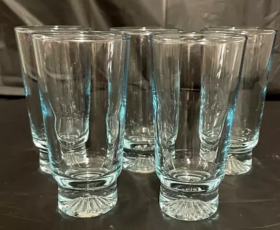 Vintage Dux Detergent Premium Light Blue Juice Glasses Set Of 5 Promo 4.25  • $12.95