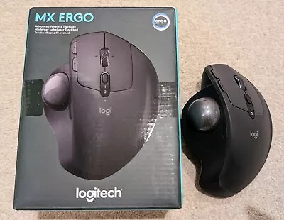 Logitech MX Ergo (910-005179) Wireless Trackball - Graphite • £16