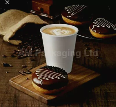 £11.94 • Buy * 100 X 12 Oz White Foam Polystyrene Catering Party Cups Only  NO LIDS !