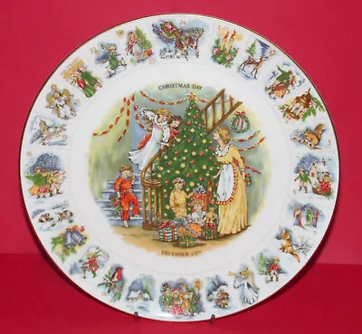 COALPORT Bone China * Christmas Advent Plate *  9  (23cm) Diameter * • £9.99