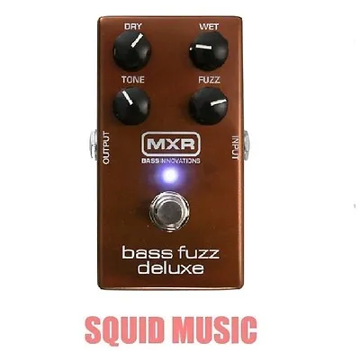 MXR Deluxe Bass Fuzz Effects Pedal M84 Dry Wet Tone Controls M-84 (BEST OFFER) • $149.99