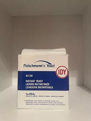 Fleischmann's Instant Yeast Vacuum Packed - 1 Lb • $13.40