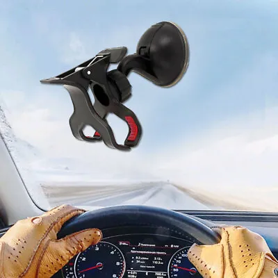 1x Sucker Car Phone Holder Clip 360° Car Front Windshield Mount Holder Accessory • $12.39
