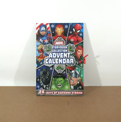 Marvel Storybook Collection Advent Calendar Jumbo Hardcover 24 Mini Comic Books • $24