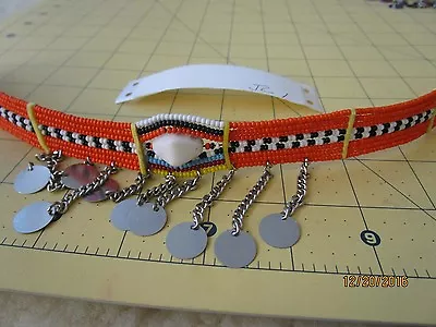 African Handmade Maasai Masai Beaded Tribal Choker Jewelry Necklace Jc 1 • $43.99