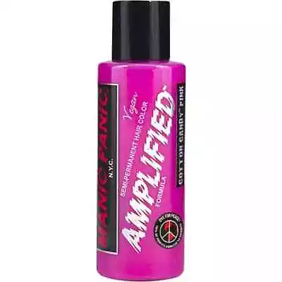 Manic Panic Amplified Semi-Permanent Hair Color - Cotton Candy Pink 4 Oz • $10.75