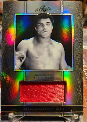 Rare Muhammad Ali #/d Leaf Authentic Worn Memorabilia Patch Swatch Relic Goat • $149.99