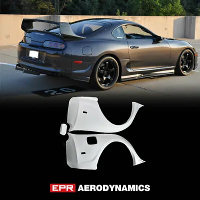 For 93-98 TOYOTA Supra MK4 JZA80 FRP Unpainted RID Style Rear Fender Mudguards • $2801