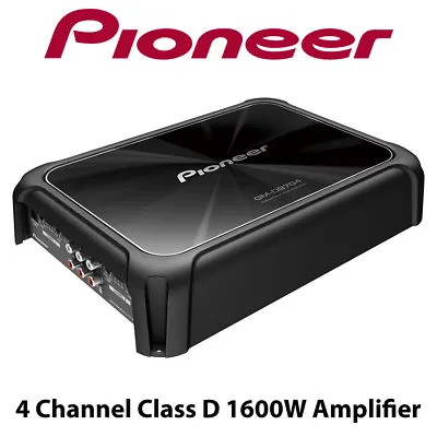 Pioneer GM-D9704 - 4 Channel Class FD 1600W Amplifier Car Speaker Amp BNIB • $400.62