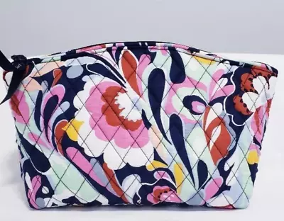 Vera Bradley Grand Travel Cosmetic Makeup Bag Mod Paisley EXACT ONE NWT • $19.95