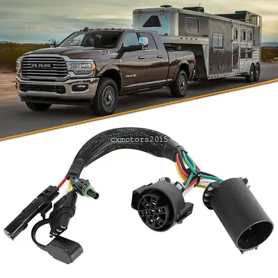 Trailer Tow Light Bar Wire Harness Adapter 7 Way To 4 Pin For Ram 1500 2500 3500 • $26.99