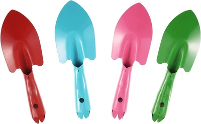 £10.13 • Buy FGYZYP 4 Pcs Garden Mini Colorful Iron Hand Shovel, Trowel Set Garden Light Duty