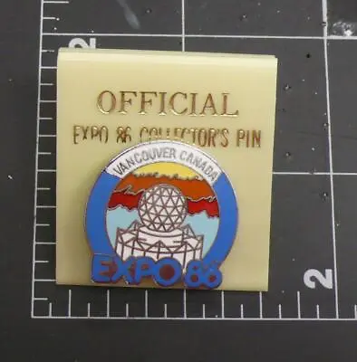 Vancouver Canada EXPO 86 Fuller Geodesic Dome  Pin Science World Telusphere • $22.23