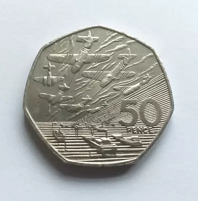 1994 50p Coin D Day Landing Old Large Style Fifty Pence Battle Of Britain • £3.99