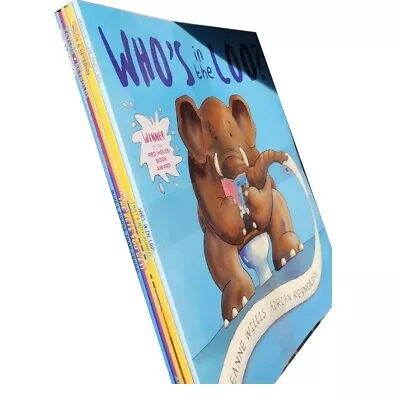 £14.99 • Buy Jeanne Willis Whos In The Loo 6 Picture Books Set By Jeanne Willis & Adrian