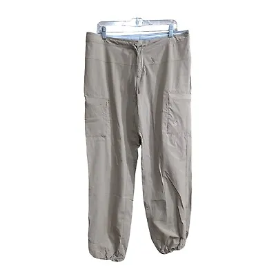 Mountain Hardwear Yuma Convertible Pants Womens 12 Khaki Trail Hiking Outdoor • $38.25