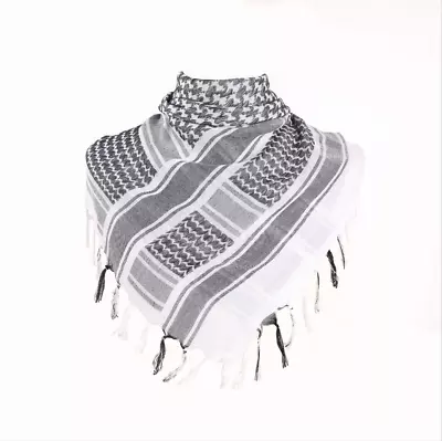 Shemagh Scarf Hijab Keffiyeh Tactical Military Face Mask Head Wrap 110 X 110 • $9.95