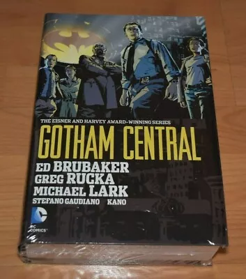 Gotham Central Omnibus By Greg Rucka And Ed Brubaker Hardcover New Sealed • $200