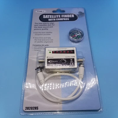 £9.50 • Buy SLX Philex Satellite Finder R13W01 With Compass. NEW
