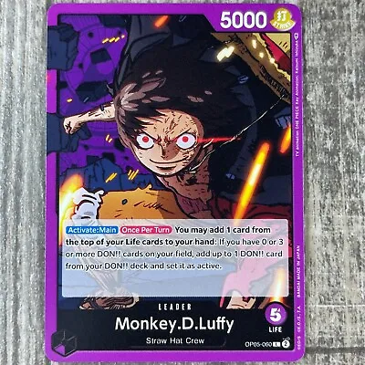 One Piece Card Game Monkey.D.Luffy  Awakening Of The New Era OP05-060 • $1.60