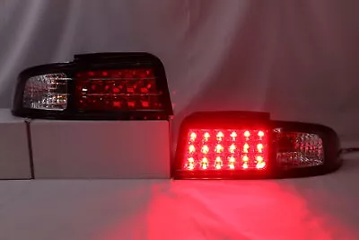 NEW SILVIA S14 240SX-1993-1998-Coupe 2D LED Tail Rear Light BLACK For NISSAN S14 • $270