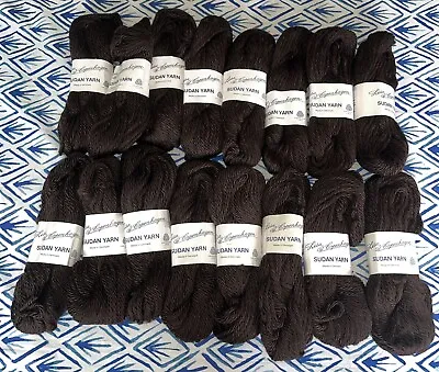 Vintage 100% Pure New Wool Lisa Of Copenhagen Sudan Brown Yarn Made In Denmark • $29.99