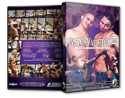 £17.99 • Buy Official PWG Pro Wrestling Guerrilla - Mystery Vortex 3 2015 Event DVD
