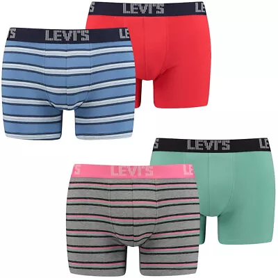 Levis Mens Stripe Boxer Brief/ Trunks (2-Pack) • £14.99