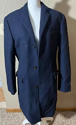 J Crew Thompson Pea Coat NAVY Size 38 • $175.99